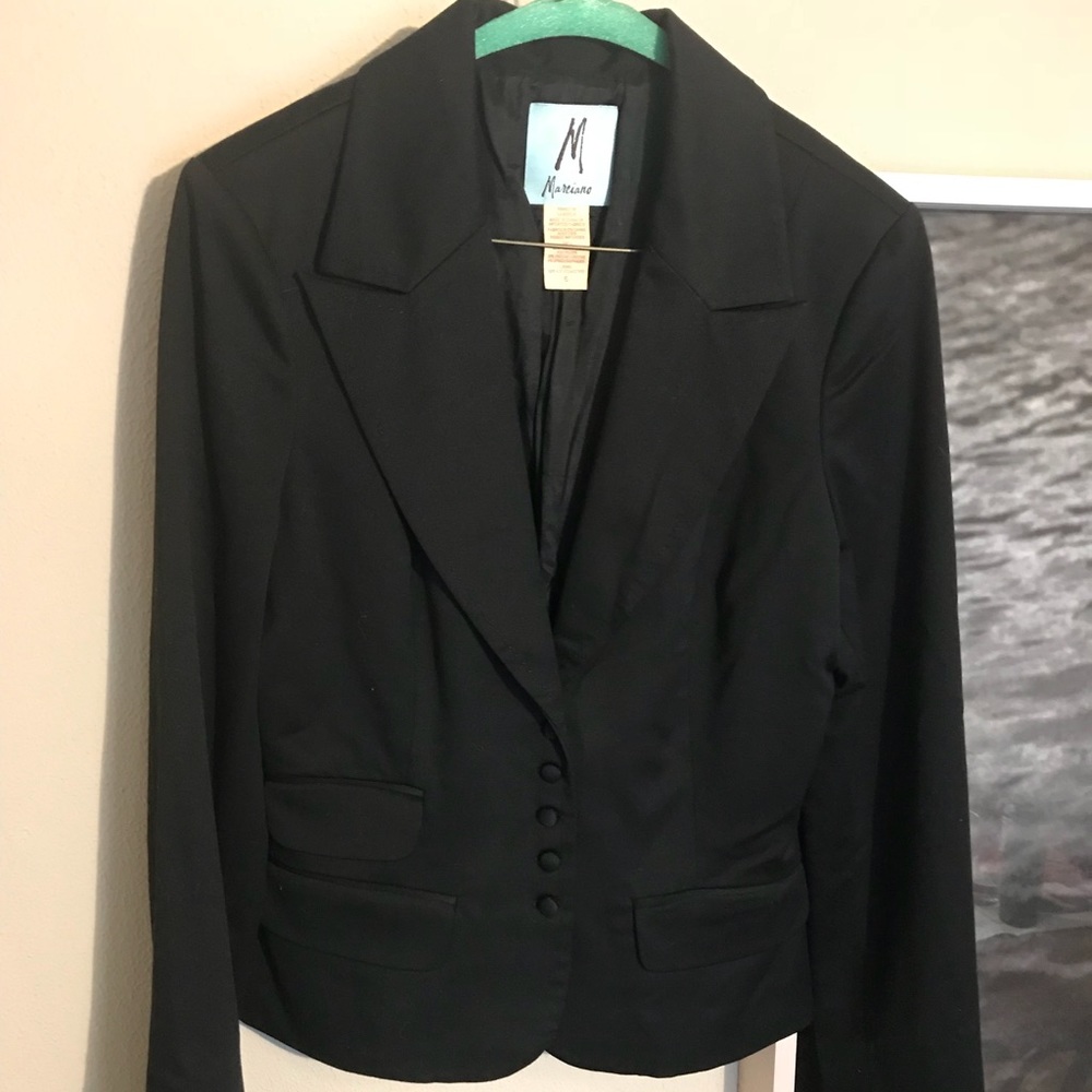 Marciano Black blazer with covered buttons